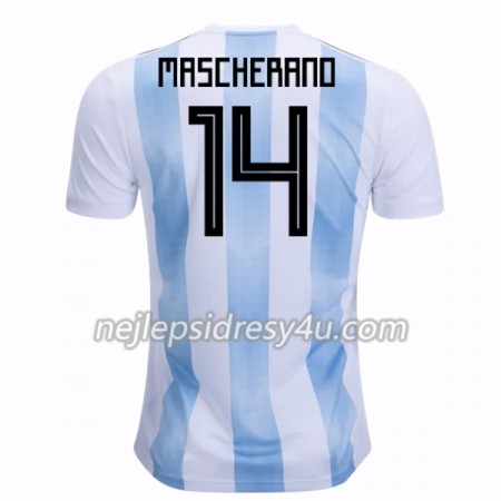 Fotbalový Dres Argentina Mascherano 14 Domácí MS 2018